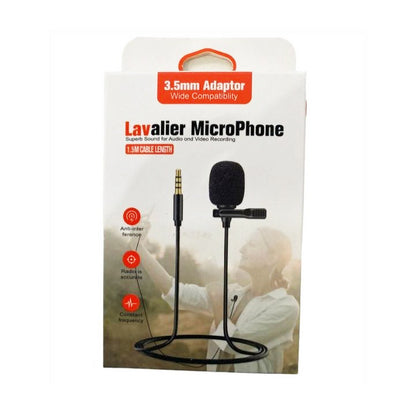 Micrófono Estéreo Solapa Lavalier