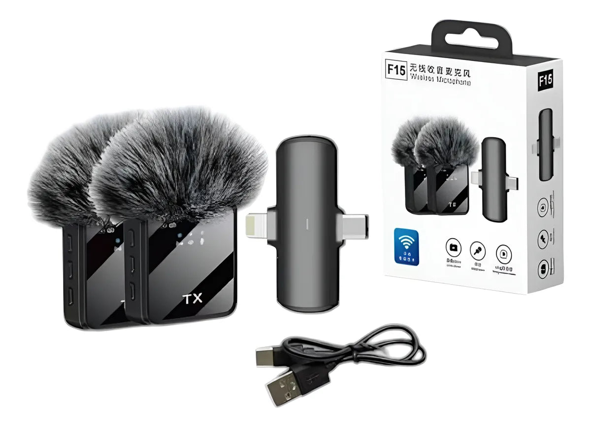 Micrófono Inlám Solapa Profesional F15-2