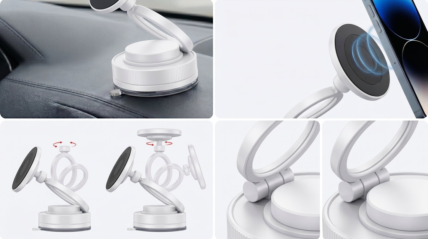 GripX 360™ | Soporte Magnético de Alta Fijación